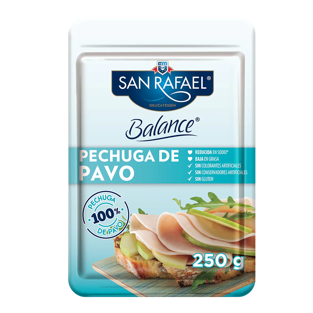 Pechuga de Pavo Balance San Rafael Escalonada 250 g