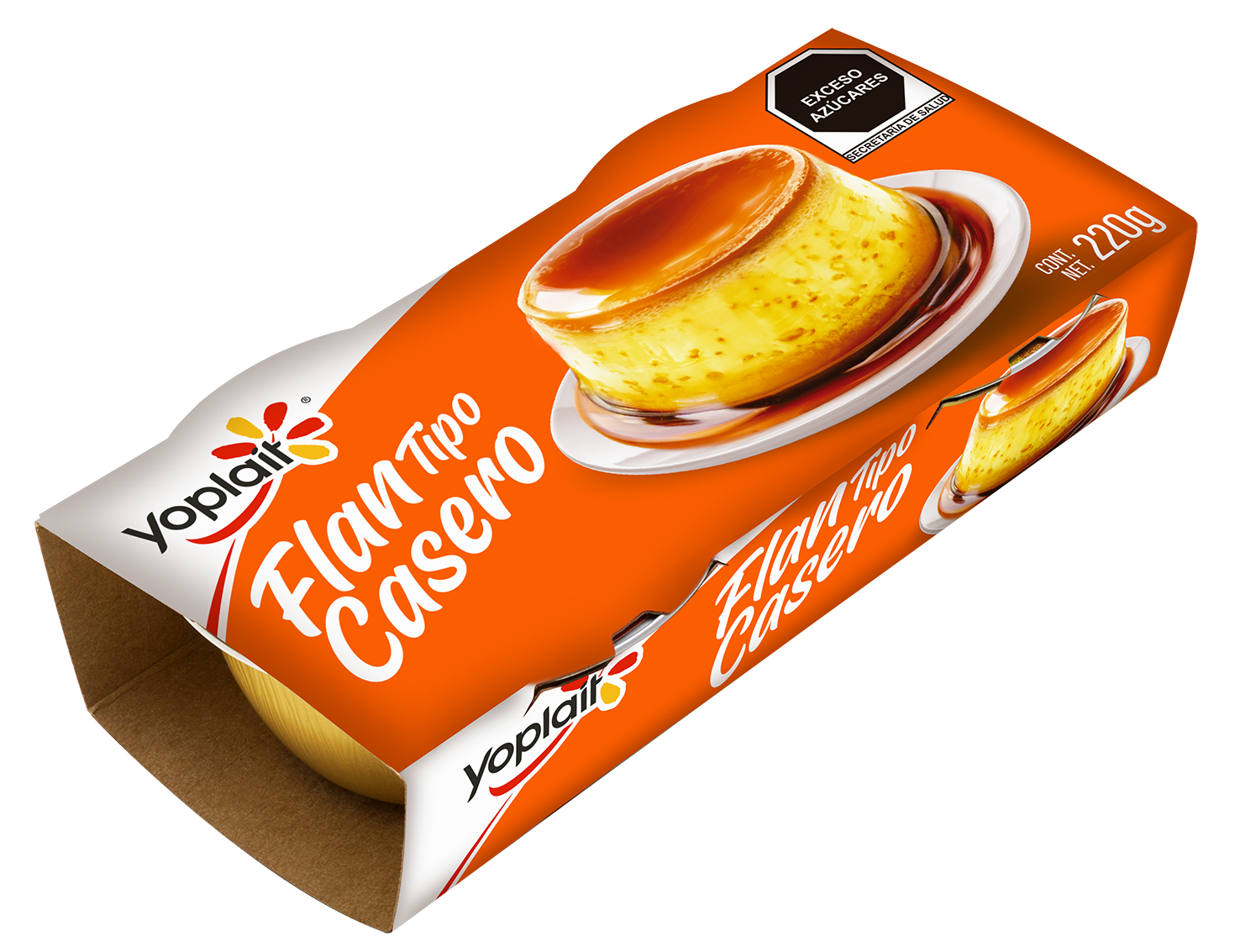 Flan Horneado 2Pack Yoplait 220 g