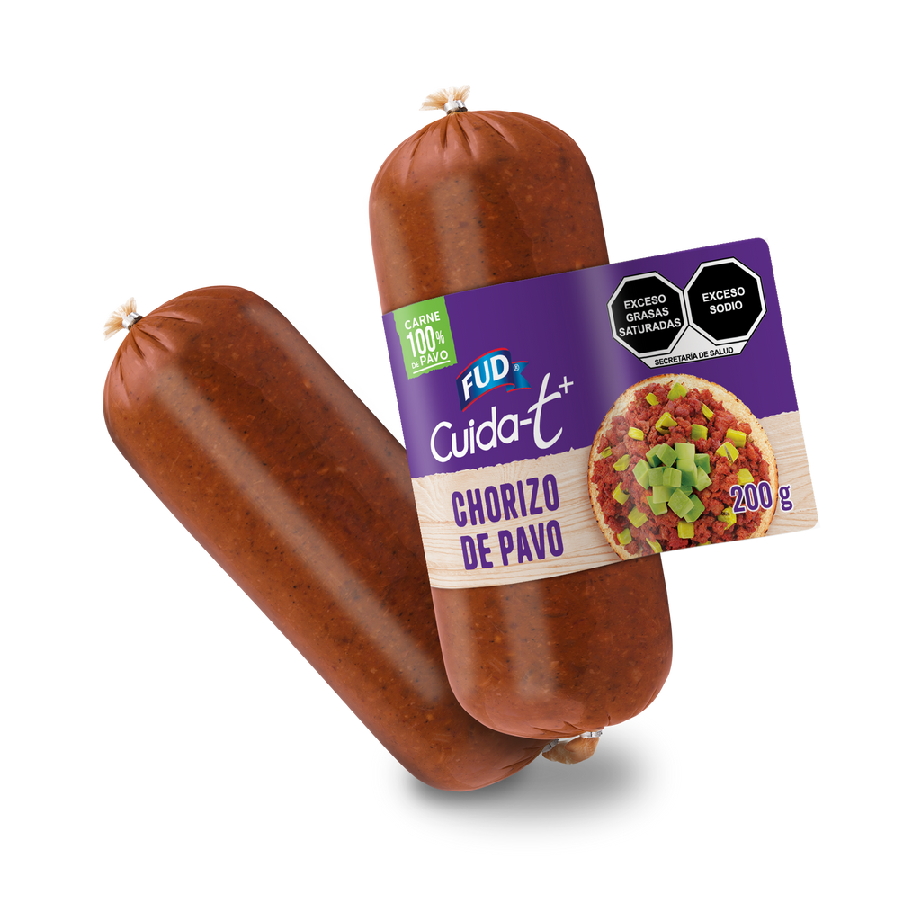 Chorizo de Pavo FUD Cuidat+ 200 g