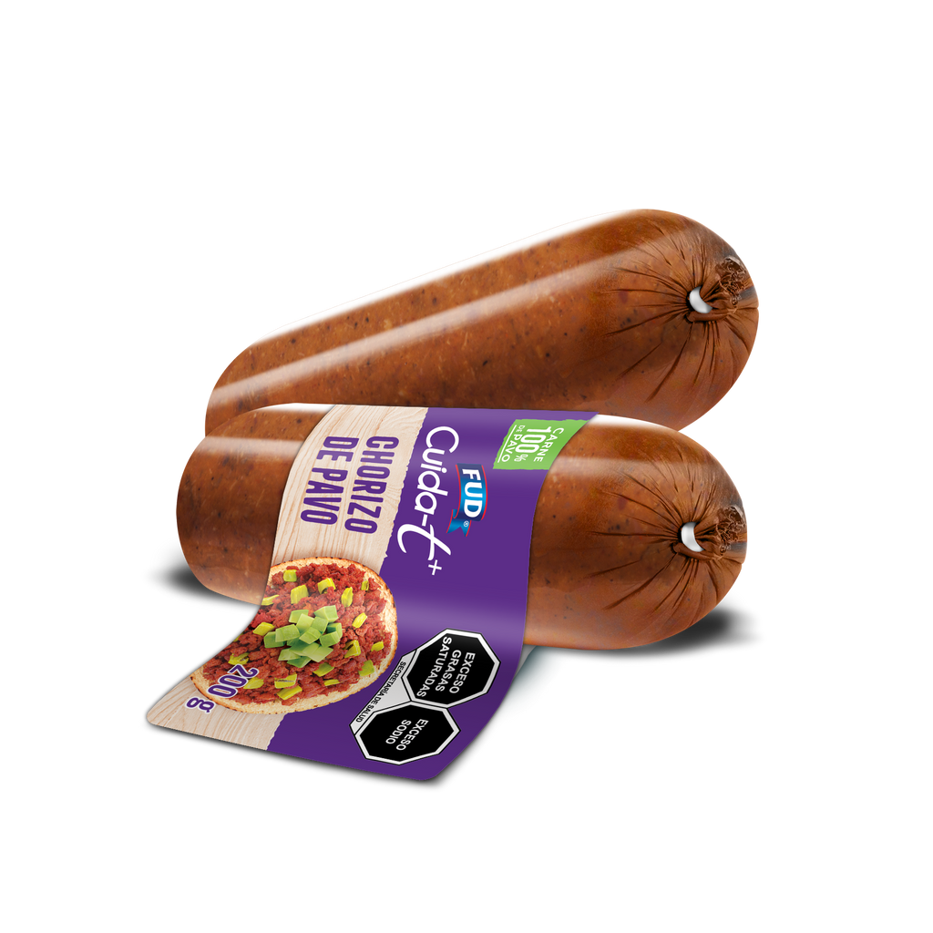 Chorizo de Pavo FUD Cuidat+ 200 g