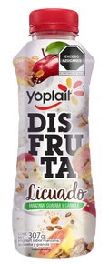 Licuado Manzana Guayaba y Granola Disfruta Yoplait 307 g